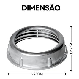 Bucha de Alumínio 1.1/2 Polegadas Wetzel