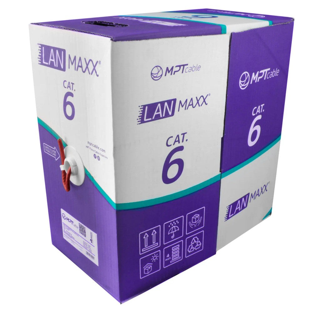 CABO UTP CAT6 23X4P CM AZUL COM 305 METROS MPT