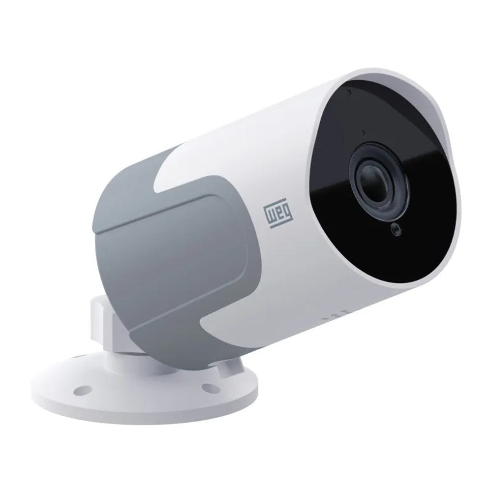 CAMERA WI-FI FULL HD BRANCA EXTERNA IP65 WHOME WEG
