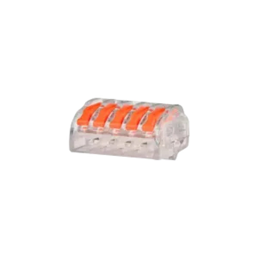 CONECTOR ELETRICO 4,0 - 10MM VERMELHO/BEGE COM 5 PECAS