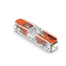 CONECTOR EMENDA 1 POLO 4MM 2212411 COM 2 POLOS WAGO