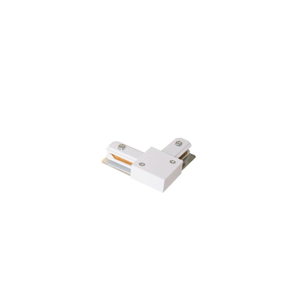 CONECTOR L PARA TRILHO SOBREPOR LM942 BRANCO
