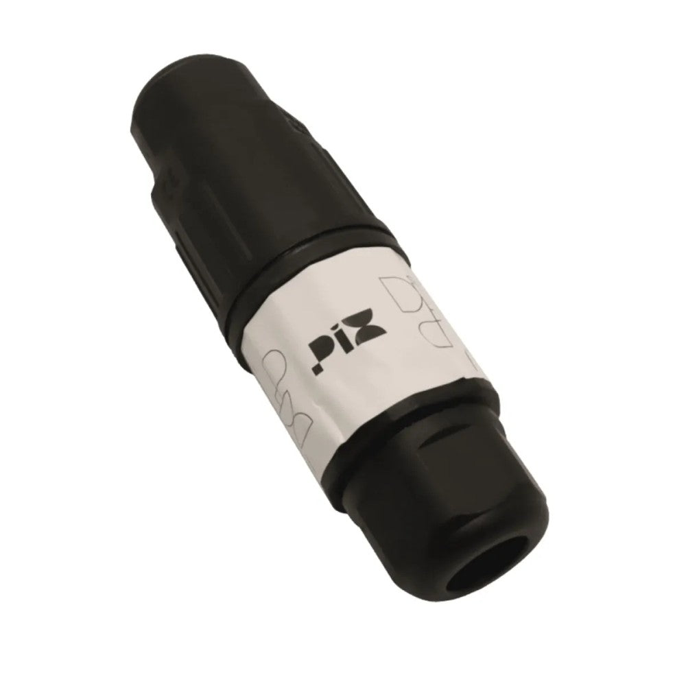 CONECTOR RETO PARA FIO OUTDOOR IP68 PRETO PIX