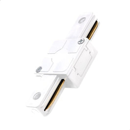 CONECTOR RETO PARA TRILHO BRANCO PIX