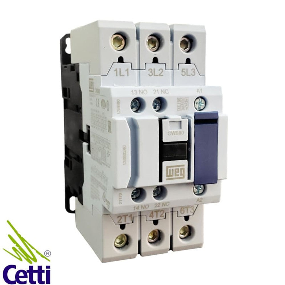 CONTATOR CWB80-11-30D13 110V WEG NACIONAL