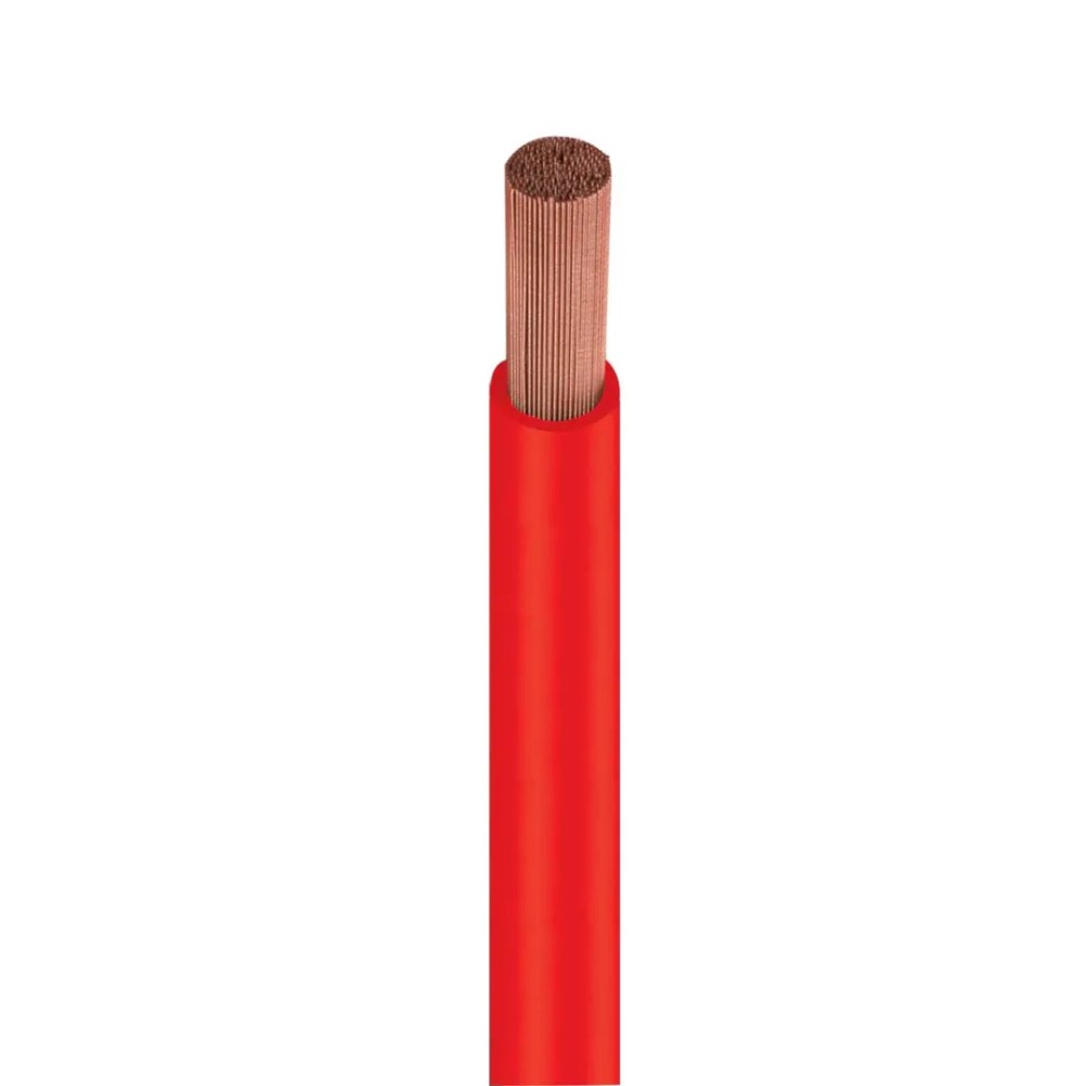 Cabo Flexível 750V 2,50mm Vermelho