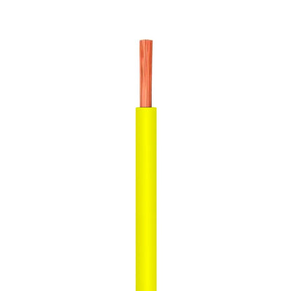 Cabo Flexível Atox 750V 4,0MM Amarelo Com 100 Metros