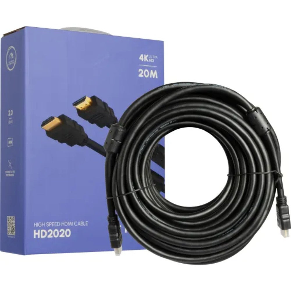 Cabo HDMI Com 20 Metros 2.0 4K HD2020 Fortrek