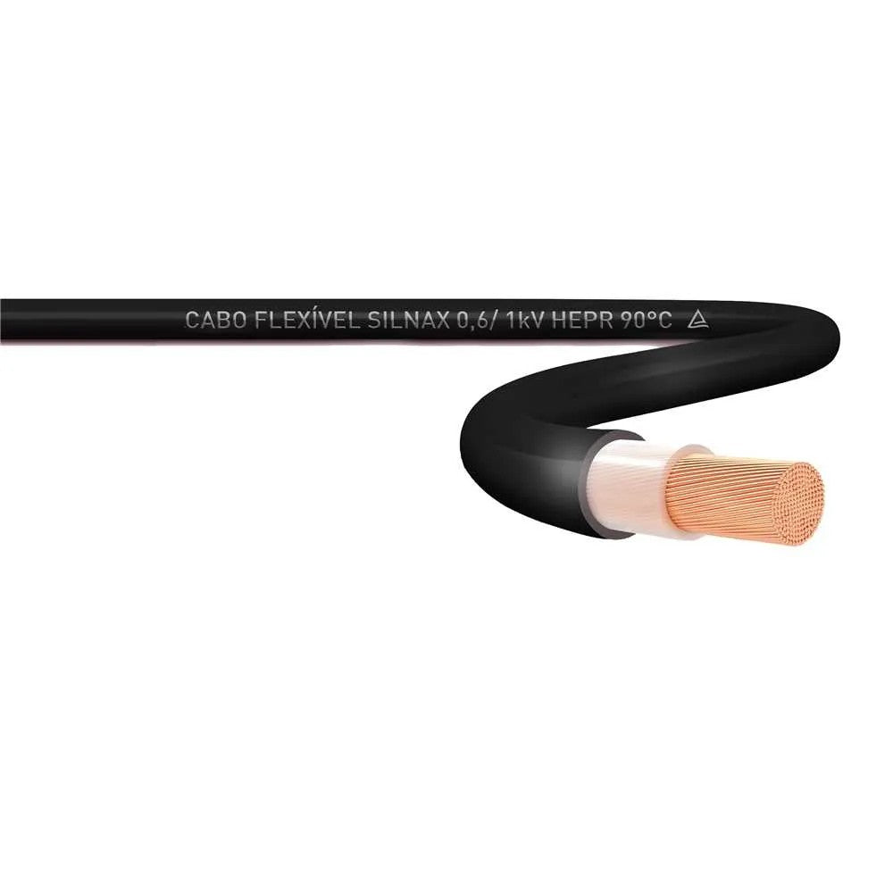 Cabo HEPR Flexível 1,5mm 1kV Preto