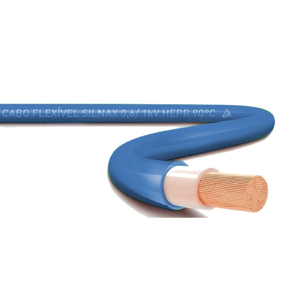 Cabo HEPR Flexível 2,5mm 1KV Azul