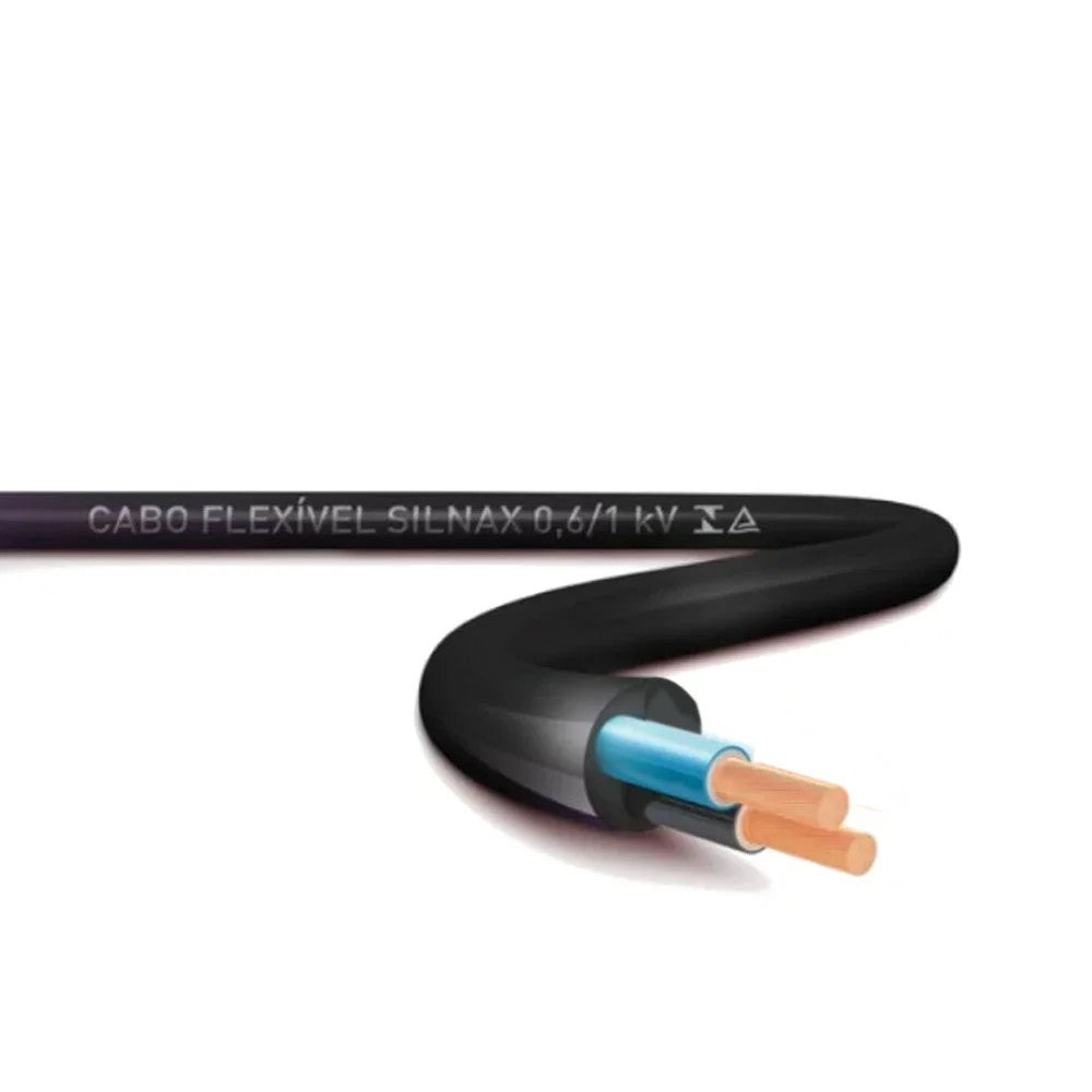 Cabo HEPR Flexível Atox 1KV 3x 2,5mm