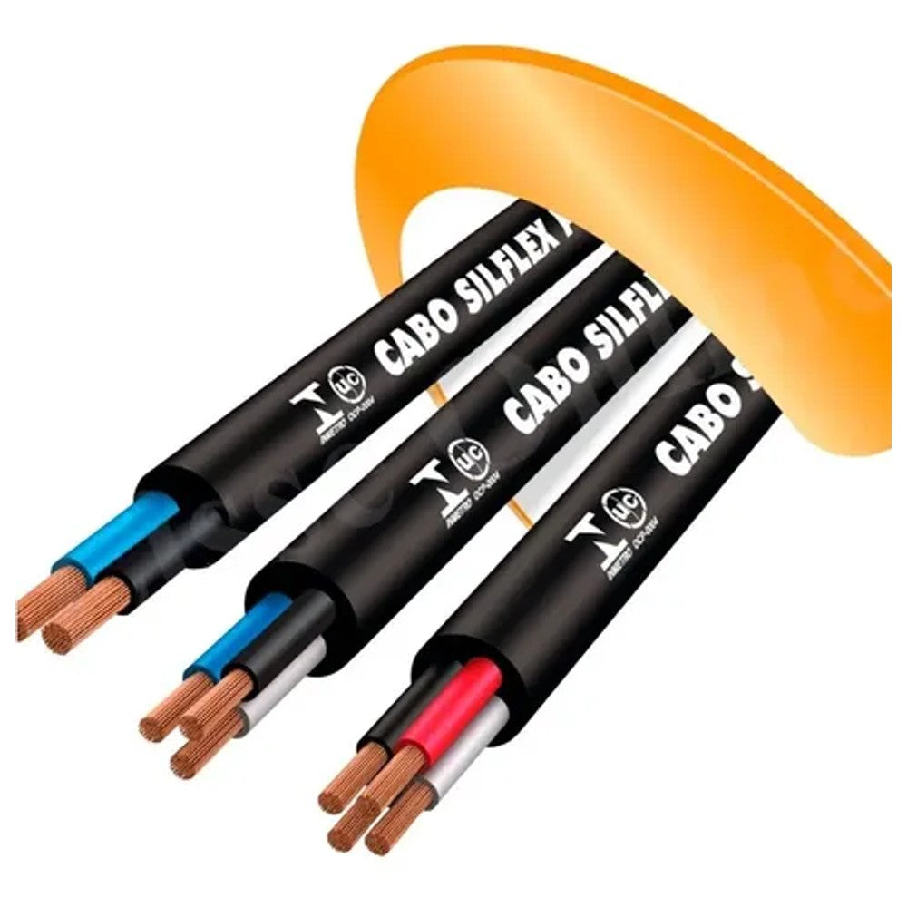 Cabo Polietileno 2 Condutores 2,5 mm²