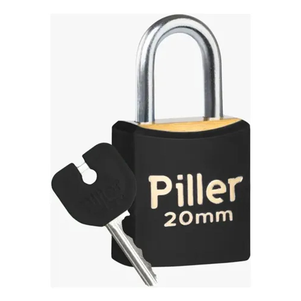 Cadeado Piller 20mm Preto