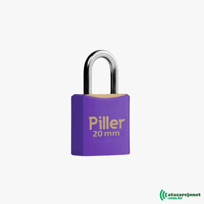 Cadeado Piller 20mm Roxo