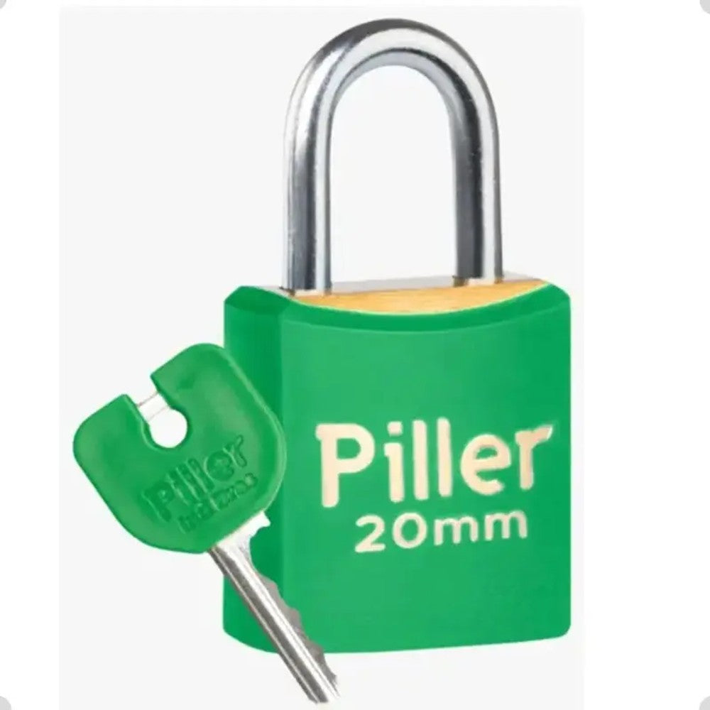 Cadeado Piller 20mm Verde