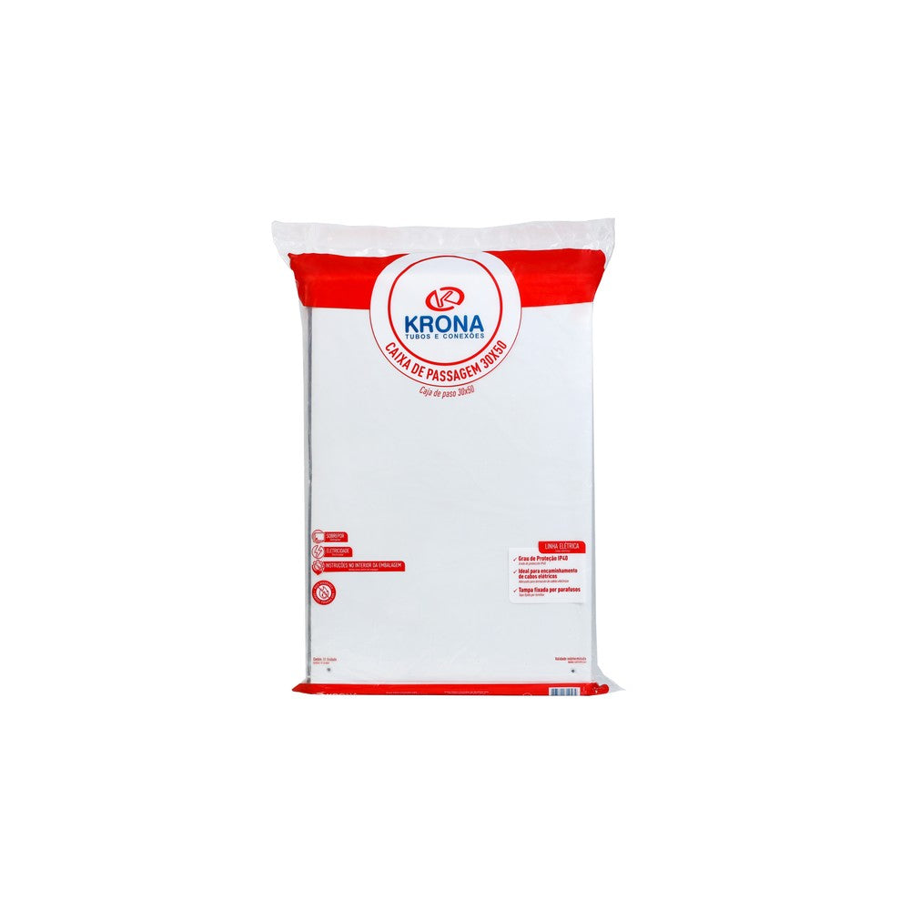 Caixa Passagem Externa 30 X 50 PVC Krona