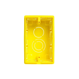 Caixa Passagem PVC 2 X 4 Amarela Krona