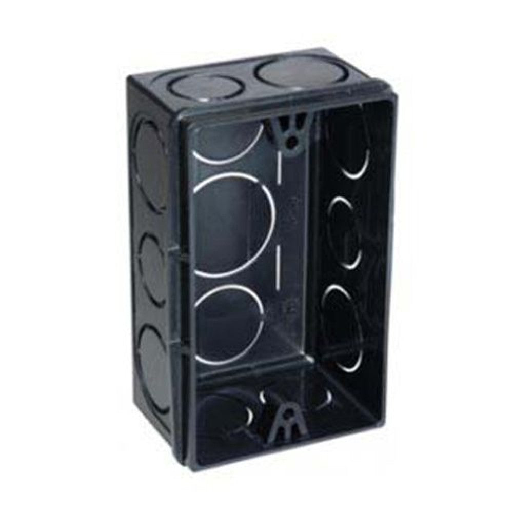 Caixa Passagem PVC 2 X 4 Preto Mondiale