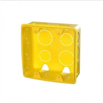 Caixa Passagem PVC 4x4 Amarela Mondiale