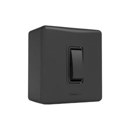 Caixa Sobrepor com 1 Interruptor Simples 10A Preto Lunare Up
