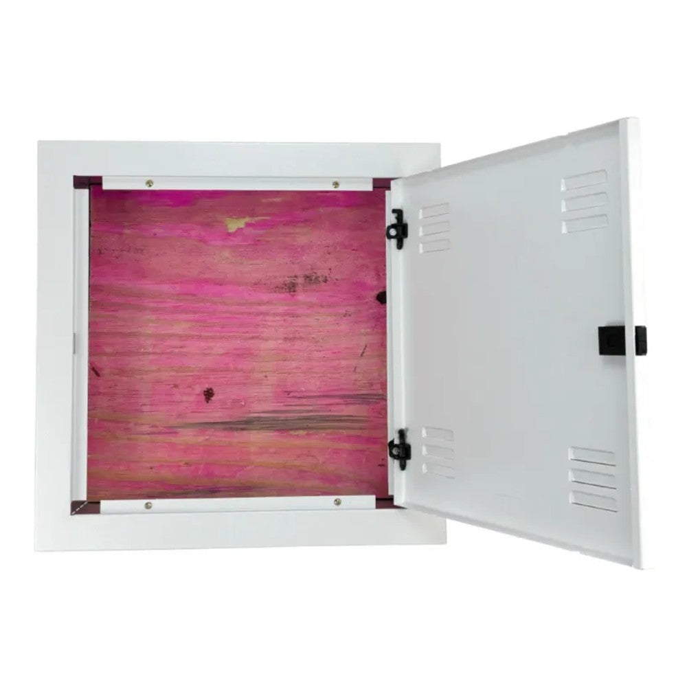 Caixa Telebrás de Embutir com Fundo de Madeira 40 x 40 x 12 cm