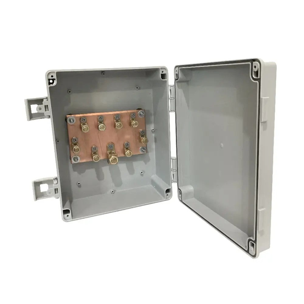 Caixa de Equalização 25x20x10 cm com Barramento 9 Terminais TEL901Y Termotecnica