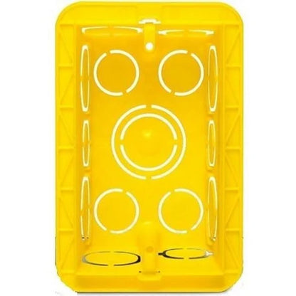 Caixa de Passagem PVC 2 X 4 Amarela Pial 689034