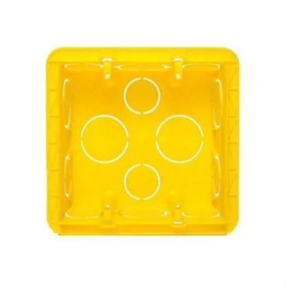 Caixa de Passagem PVC 4 X 4 Amarela Pial 689035