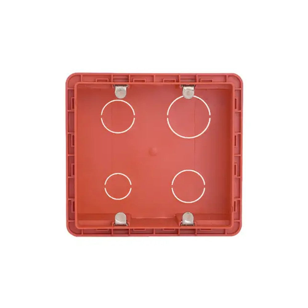 Caixa de Passagem PVC 4 X 4 Vermelha Pial 689015