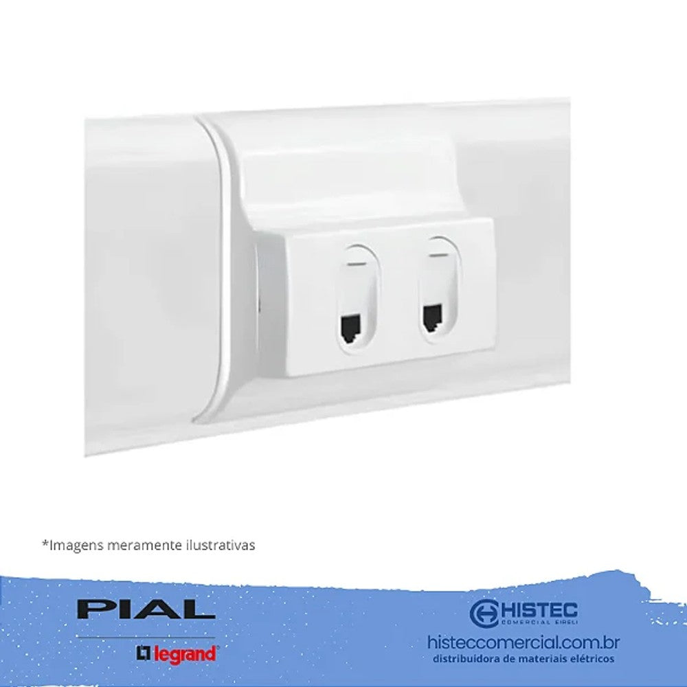 Caixa para 1 a 3 Módulos para Canaleta Moldada DLP Legrand 648790X