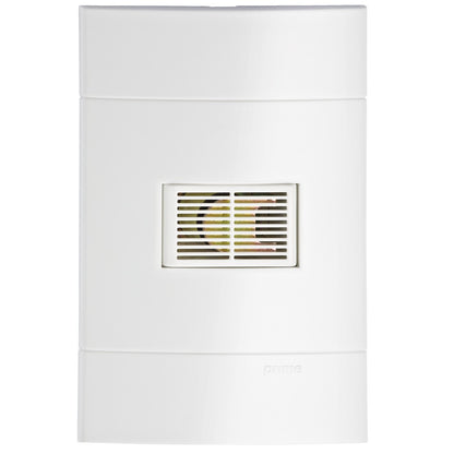 Campainha Cigarra 127V Com Placa Branca Lunare UP Schneider