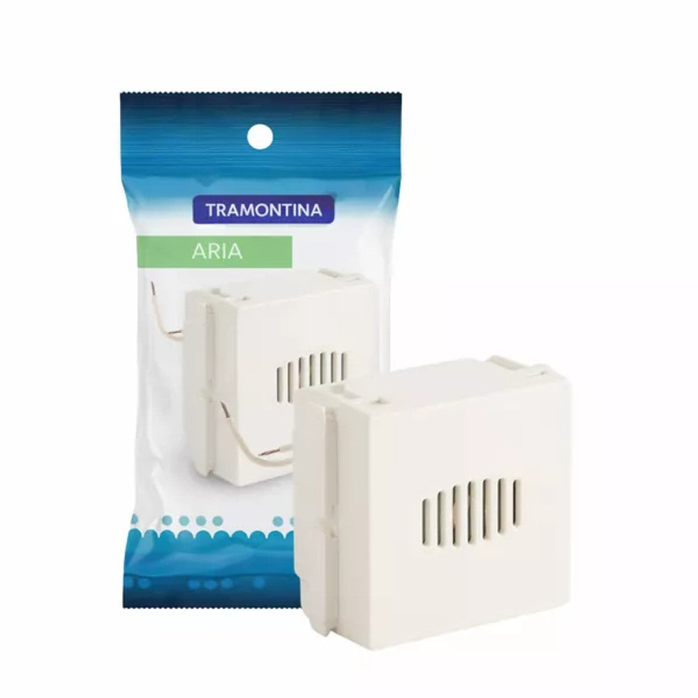 Campainha Cigarra Modelo Bivolt Branco Aria Tramontina
