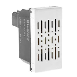 Campainha Cigarra Modular 127V Branco Legrand Matix JW4356V