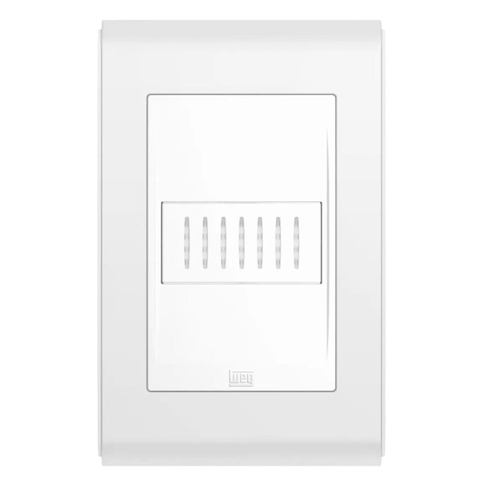 Campainha Cigarra Modular Bivolt Branco Refinatto WEG