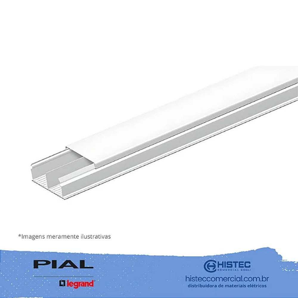 Canaleta 40x16 Com Divisória 30062ADX Sistema X Legrand