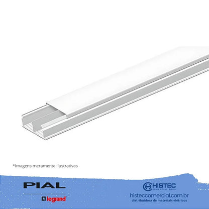 Canaleta 40x16 Com Divisória 30062ADX Sistema X Legrand