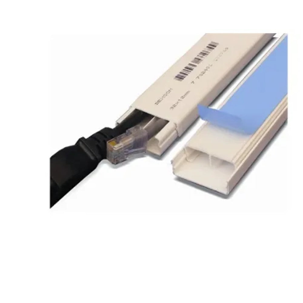 Canaleta de Parede 32x12x2000mm com Divisória Schneider