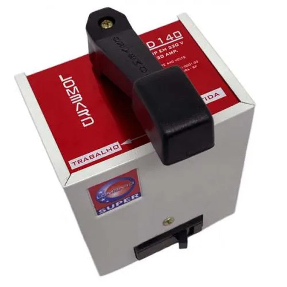 Chave Monofásica 5HP 30A MD140 Lombard