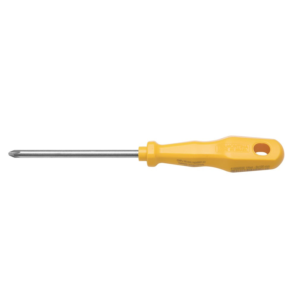 Chave de Fenda 1/4 x 4 Polegadas Phillips Tramontina 41505/030