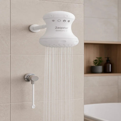 Chuveiro Zagonel Gorducha 4 Temperaturas 127V 5450W Branco