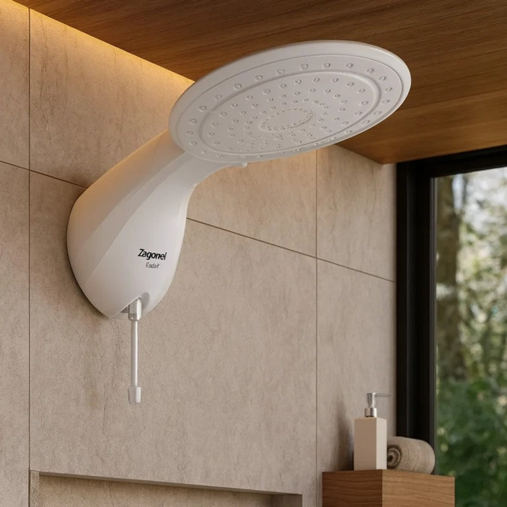 Chuveiro Zagonel Optima Eletrônica 127V 5500W Branco