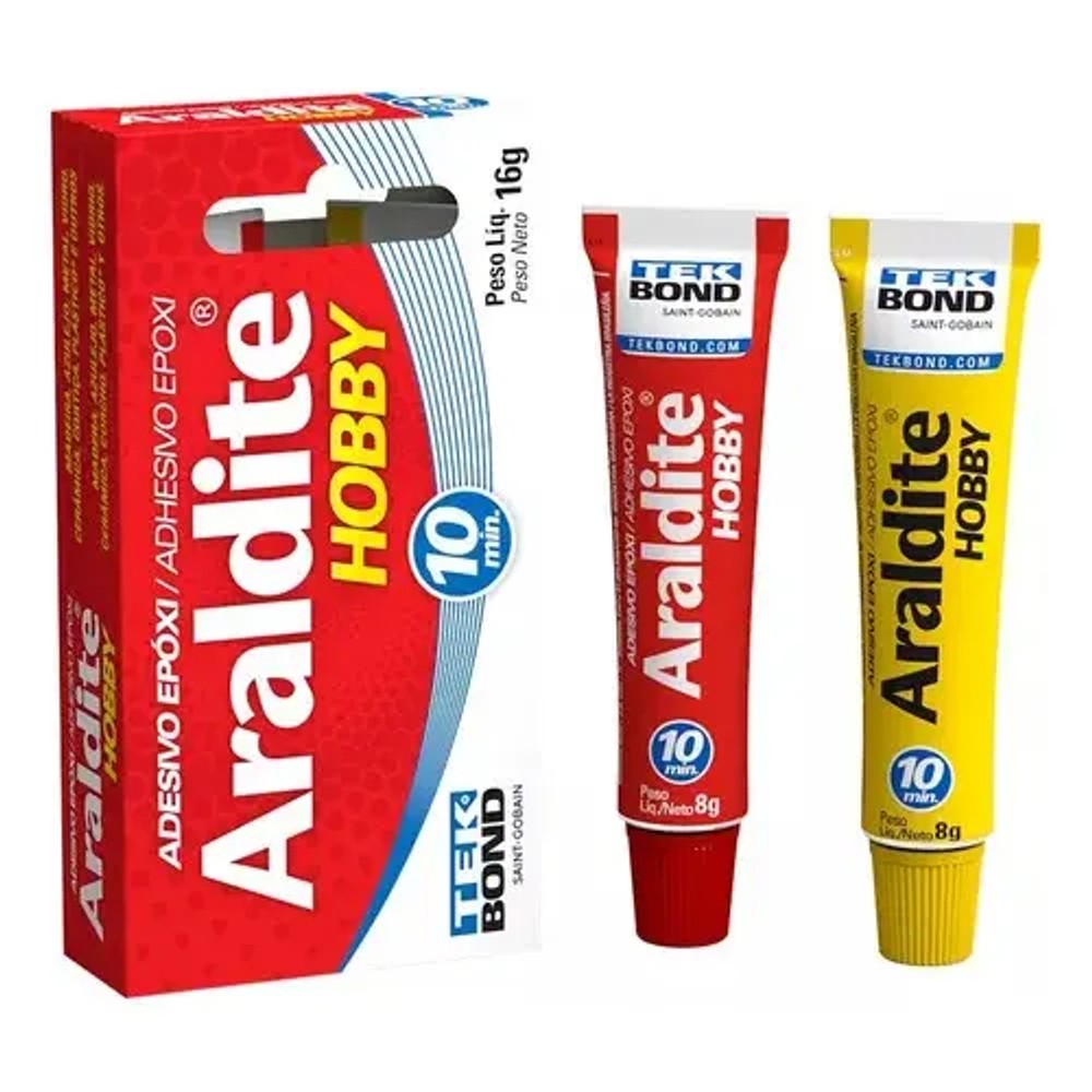 Cola Araldite Hobby 16 Gramas Tekbond