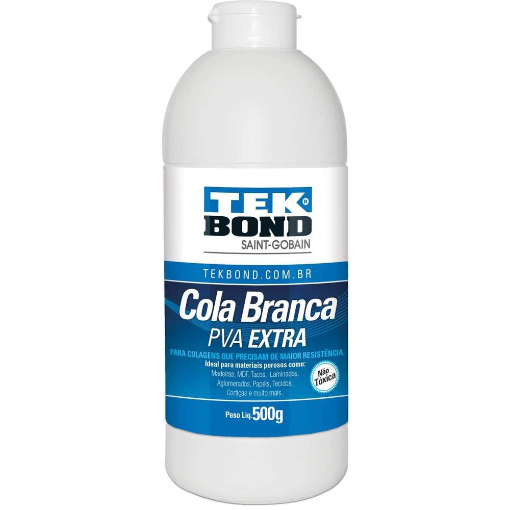 Cola Branca PVA Extra 500g Tekbond