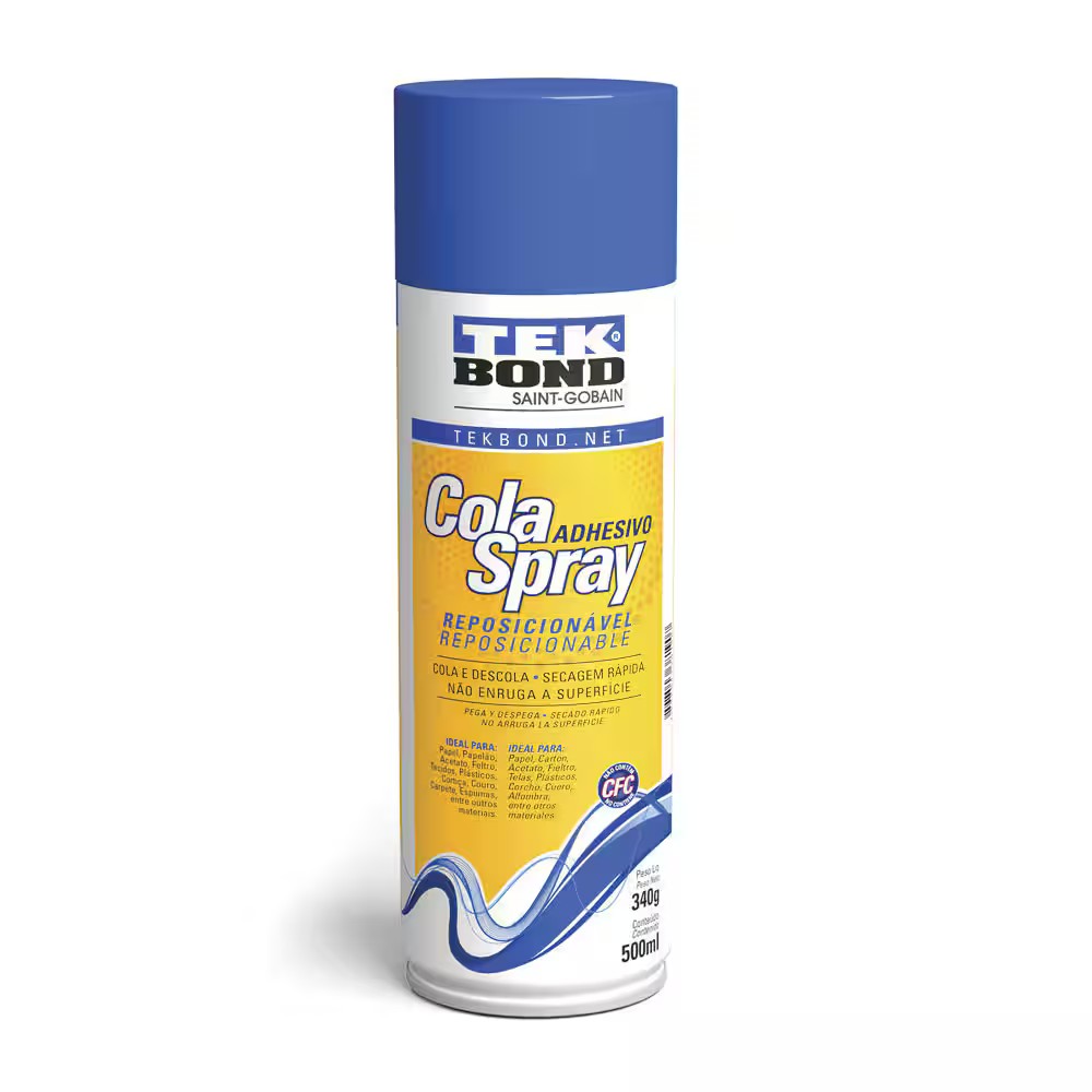 Cola Spray Reposicionável Tekbond 340g