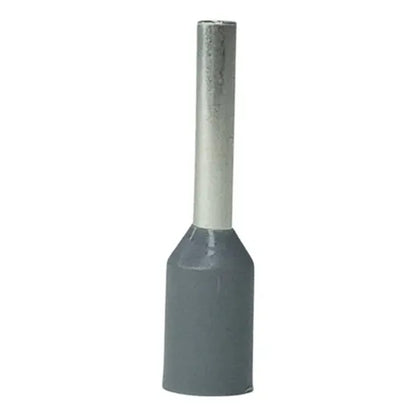 Conector Elétrico 0,75 - 1,0mm Cinza com 100 Peças