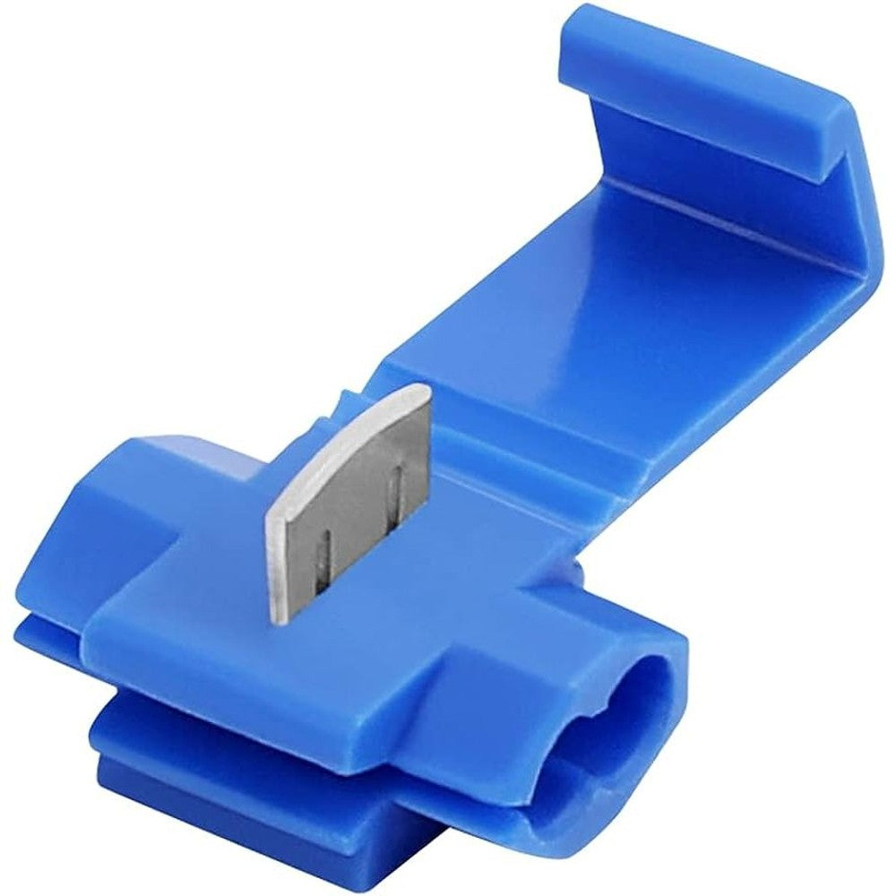 Conector Elétrico 1,00 - 1,5MM Azul Com 100 Peças