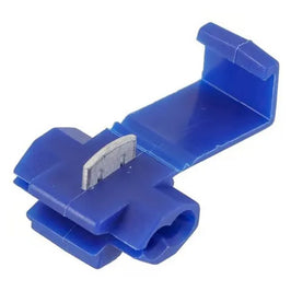Conector Elétrico 1,00 a 1,5mm Azul com 10 Peças