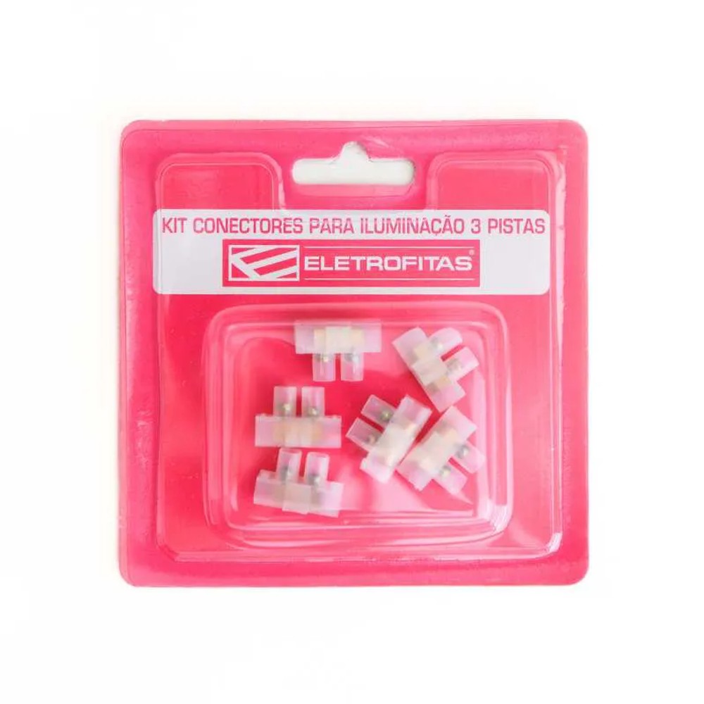Conector Eletrofita 15A Kit com 6 Peças EF9X3