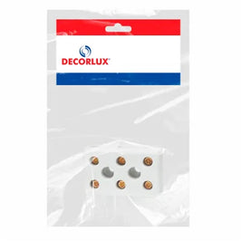 Conector Porcelana Tripolar para Chuveiro 16mm Decorlux