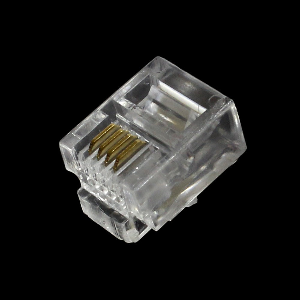 Conector RJ11 Macho 6x4 Metaltex